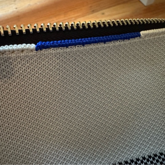 Rothy’s Vanity Pouch - Black Mist With Hooks For Cross Body.  Large Pouch Only! - Picture 3 of 10